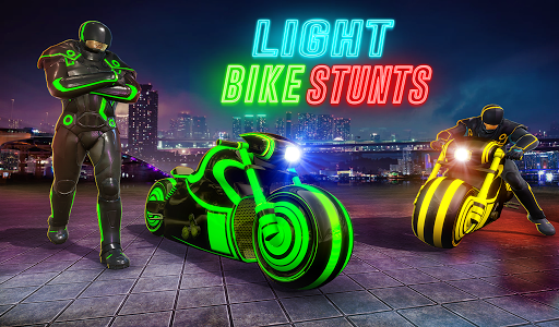 Light Bike Stunt Racing Game 18 Screenshots 9
