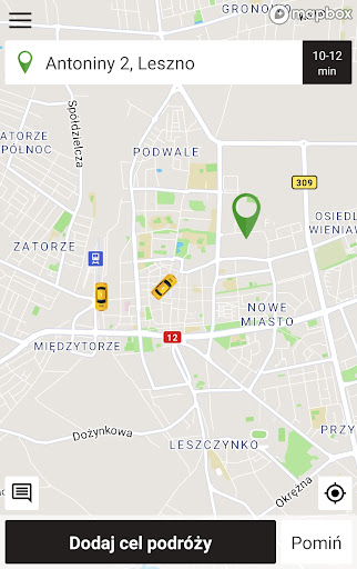 Gold Taxi Leszno Screen 3