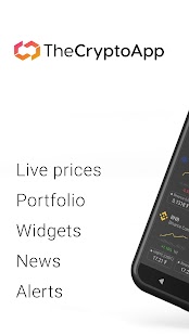 Crypto App - Widgets, Alerts, News, Bitcoin Prices Screenshot