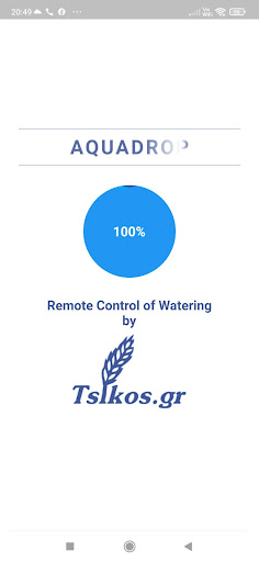 Android application AQUADROP screenshort