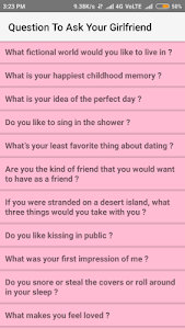 Questions To Ask Your Girlfrie Unknown