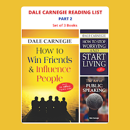 Icon image DALE CARNEGIE READING LIST: HOW TO WIN FRIENDS & INFLUENCE PEOPLE/ HOW TO STOP WORRYING AND START LIVING/ THE ART OF PUBLIC SPEAKING – Audiobook: DALE CARNEGIE READING LIST: Mastering the Art of Human Relations, Worry-Free Living, and Persuasive Speaking (Dale Carnegie Best book for Super Success)