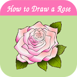How to Draw a Rose icon