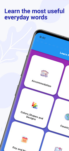 Android application iLearn - Practice Languages screenshort