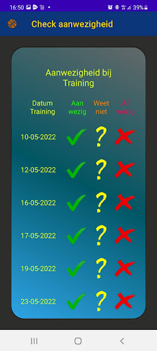 Android application Celeritas-Donar Leden screenshort