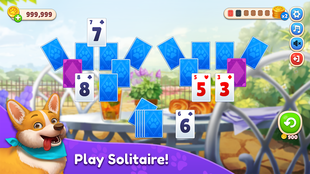 Piper's Pet Cafe - Solitaire 0.48.2 APK + Mod (Unlimited money) for Android
