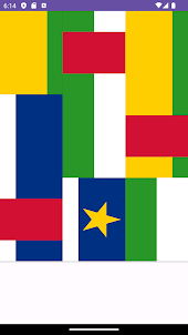 C African Republic Flag Puzzle