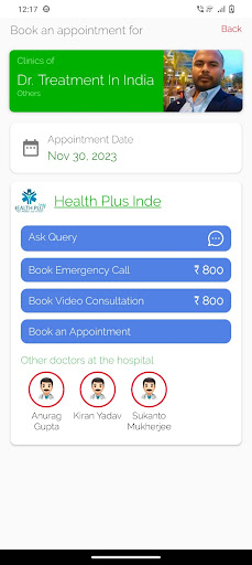 Health Plus Inde Screen 3
