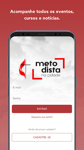 Android application Metodista na Cidade screenshort
