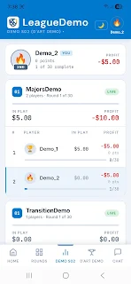 Leagues: Private Betting Comps