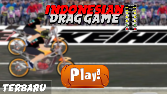 Indonesian Drag Bike Racing Screenshot