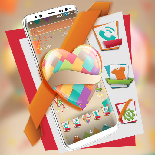 Artistic Heart Launcher Theme logo