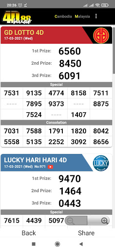 Lotto 4d hari ini