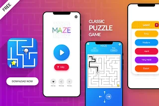 Maze -Mazes Puzzle King & more - Screenshot 1