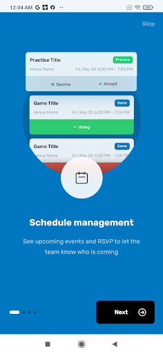 All Ball - Sports Management Screen 3