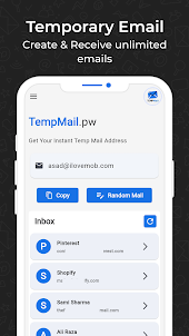 Temp Mail PW Temporäre E-Mail