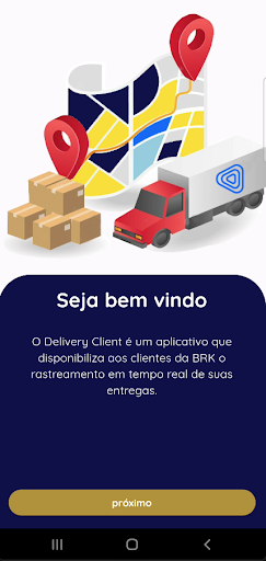 Android application Delivery Client screenshort