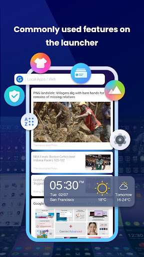 Live Launcher Lite-3Dwallpaper screenshot 5