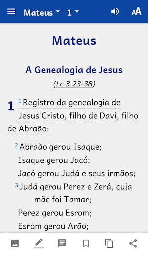 Screenshot of Biblia Sagrada - NVI®