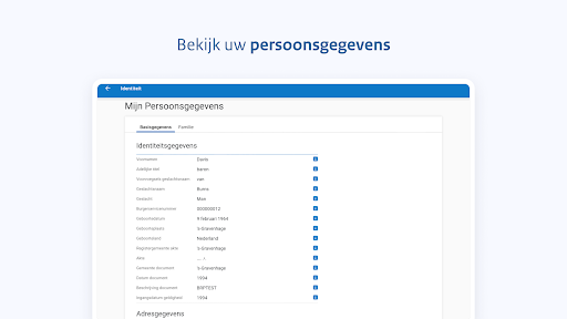 MijnGegevens screenshot 8