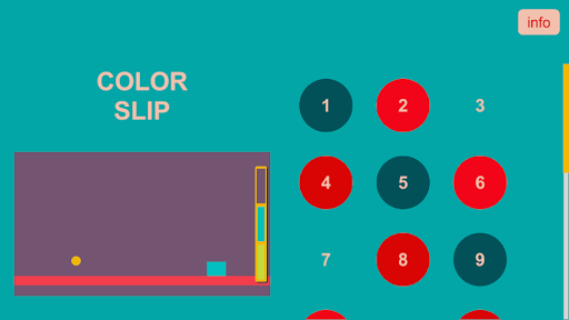 Android application COLOR SLIP screenshort