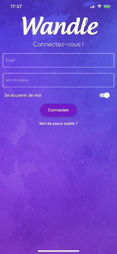 Android application Wandle screenshort