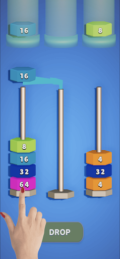 2048 Stack Sort Screen 2