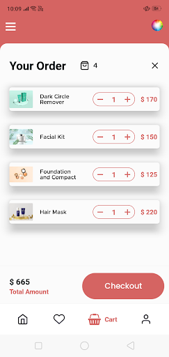 Cosmetic - Ordering & Delivery Screen 3