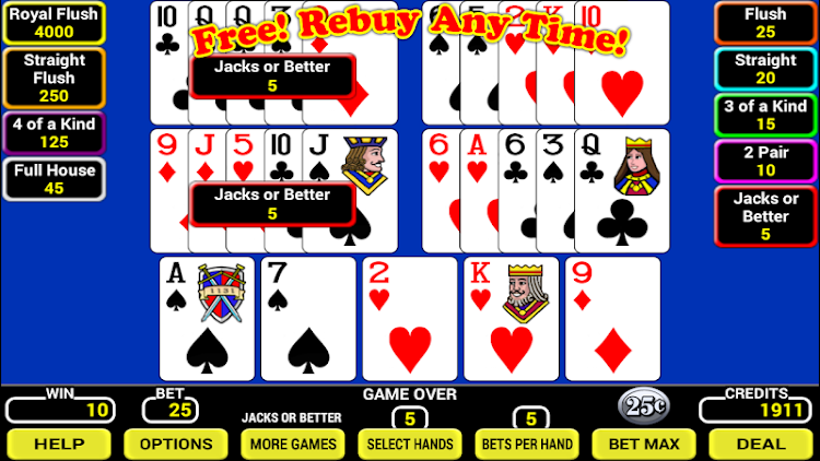 Five Play Poker - 3.4.1 - (Android)