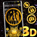 Cover Image of Descargar 3D God Allah Launcher Theme🕌🌸 1.1.2 APK