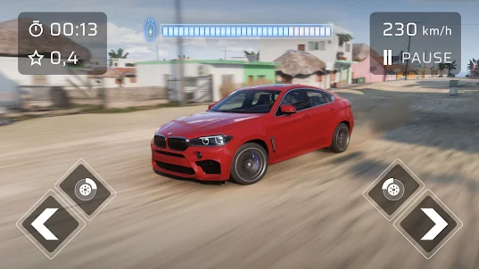 BMW X6: Car Driving Simulator