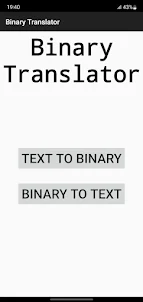 Binary Translator