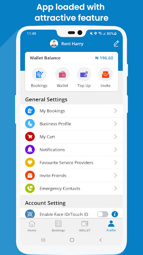 Paddim User App Screen 3