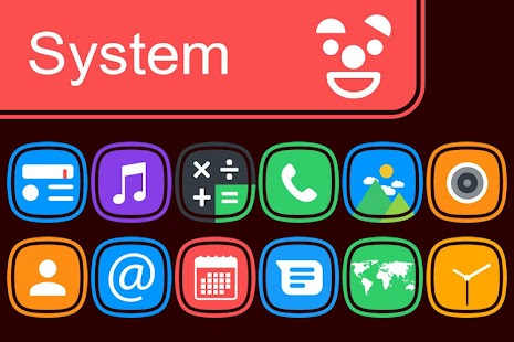 Rigoletto - Captura de pantalla del paquete de iconos de Squircle