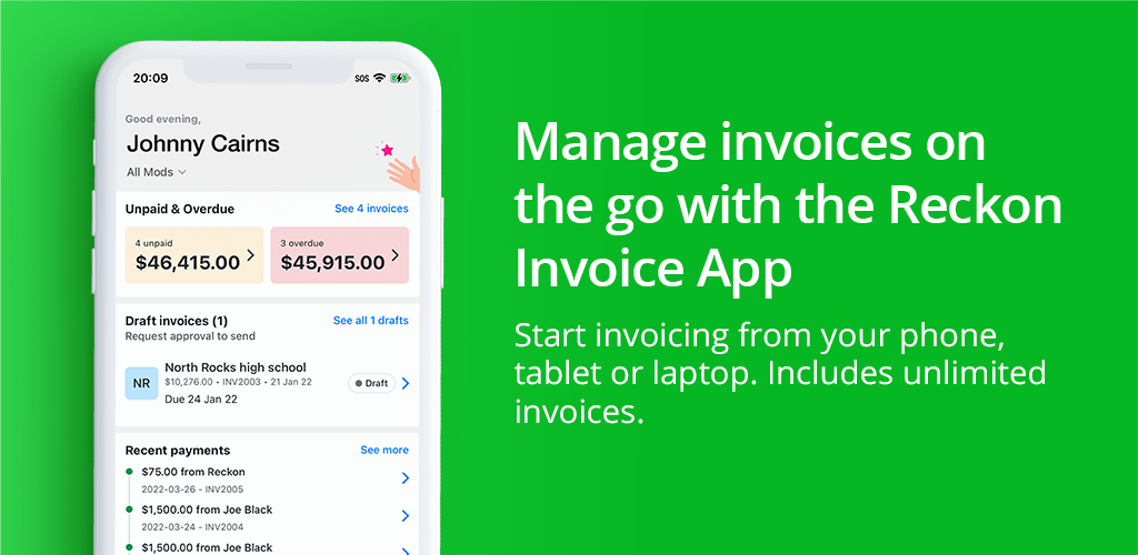 Reckon invoices latest version for android download apk