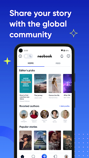 Android application Neobook — Stories & Books screenshort
