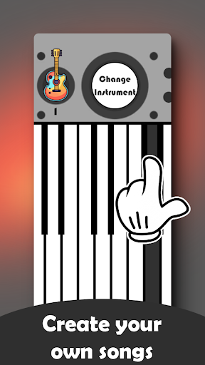 Android application Instruments Piano screenshort