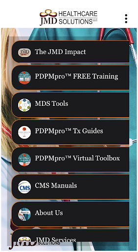 Android application The PDPMpro™ App screenshort