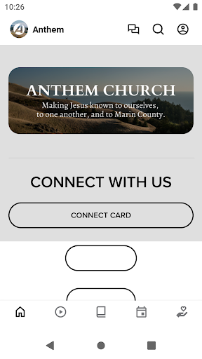 Android application Anthem Church screenshort
