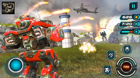 Robot Games 3D- War Robot Game
