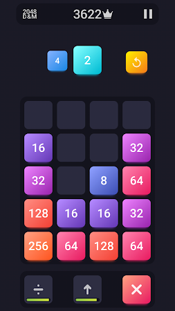 Game screenshot 2048: Drop And Merge hack