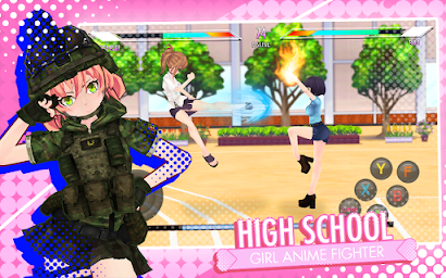 High School Girl Anime Fighter