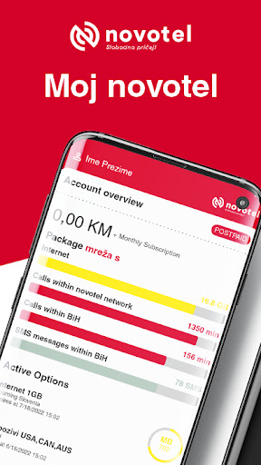 Android application Moj novotel screenshort