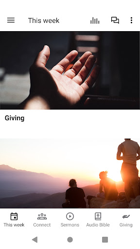 Android application Chehalem Valley Baptist Church screenshort