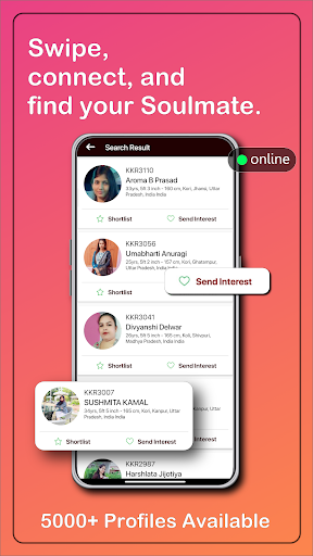 KoriKoli Rishtey Matrimony App Screen 3