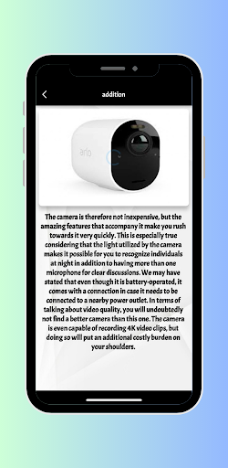 Arlo Ultra 2 Camera Guide Screen 2