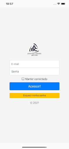 Android application Escritório ABC screenshort