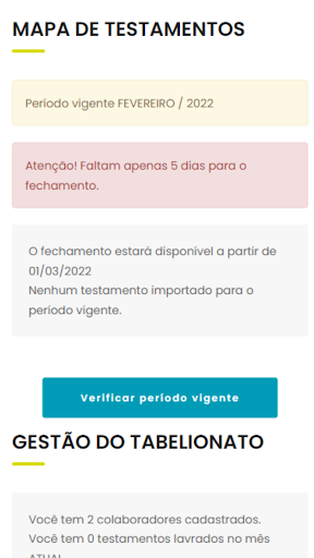 Android application Colégio Notarial RS screenshort