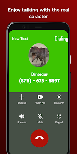 Fake Call from Dinosaur