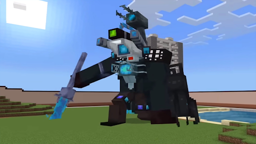 Titan Cameraman Mod for mcpe